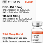 BPC-157, TB-500 20mg (Blend)