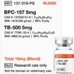 BPC-157, TB-500 10mg (Blend)