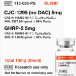 CJC-1295 (No DAC), GHRP-2 10mg (Blend)