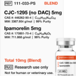 CJC-1295 (No DAC), Ipamorelin 10mg (Blend)