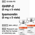 GHRP-2 (5mg x 5) and Ipamorelin  (5mg x 5)