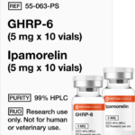 GHRP-6 (5mg x 10) Ipamorelin (5mg x 10)
