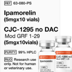Ipamorelin (5mg x 10), CJC-1295 no DAC (5mg x 10)