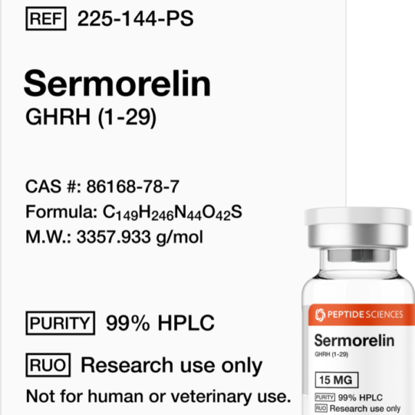 Sermorelin 15mg